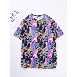 Men Allover Print Tee