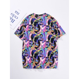 Men Allover Print Tee