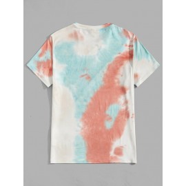 Men Tie Dye Tee