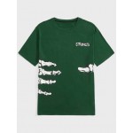 Hand Skeleton Print Tee