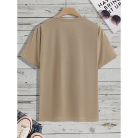 Men Patched Pocket Tee