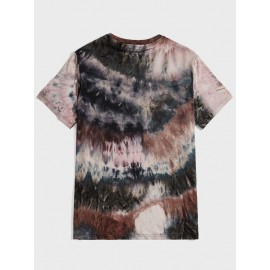 Men Tie Dye Tee