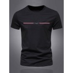 Men Letter Graphic Tee