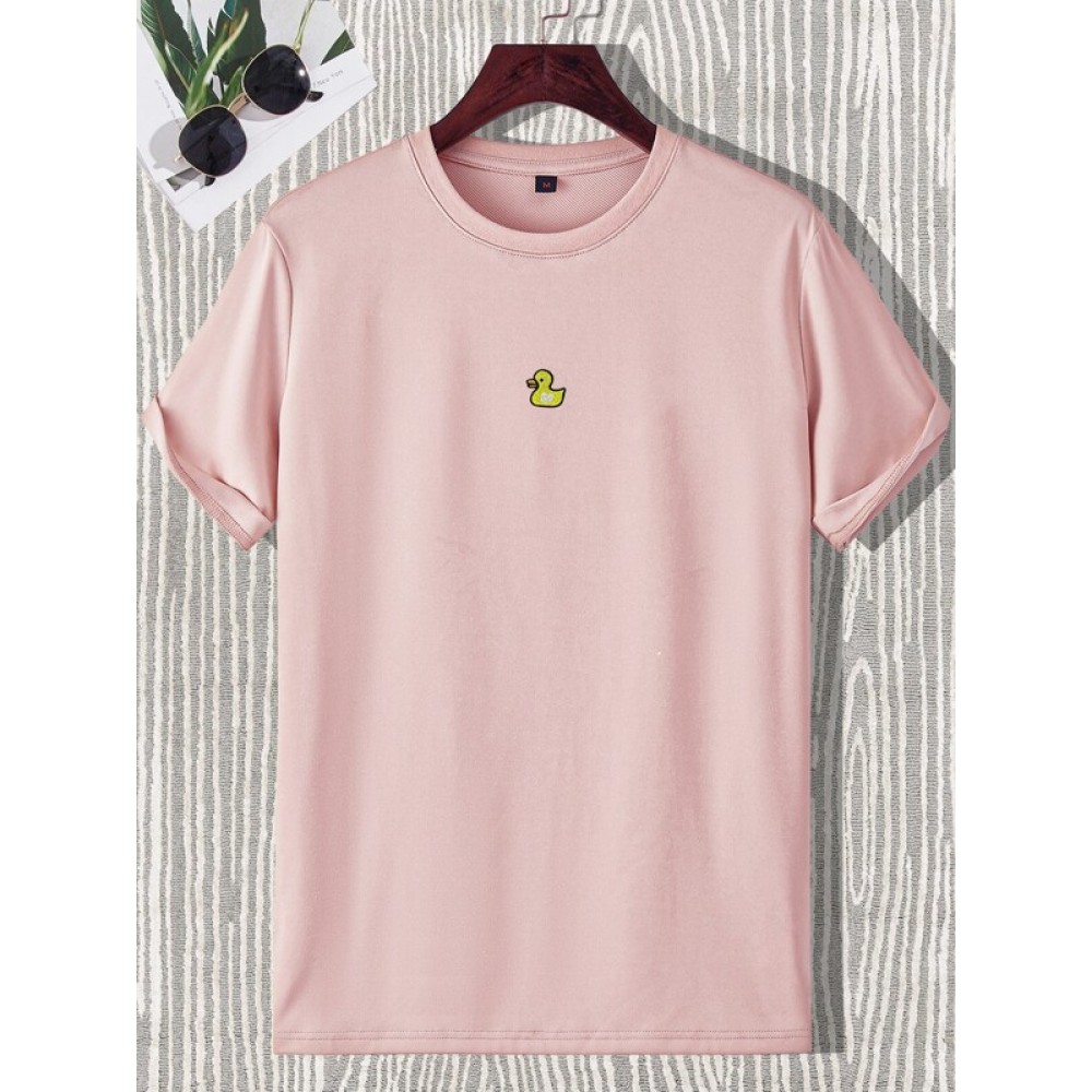 Men Duck Embroidery Tee